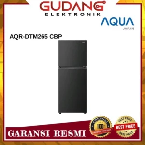 KULKAS AQUA AQR-DTM 265 CBP KULKAS 2 PINTU AQUA AQR DTM 265 CBP
