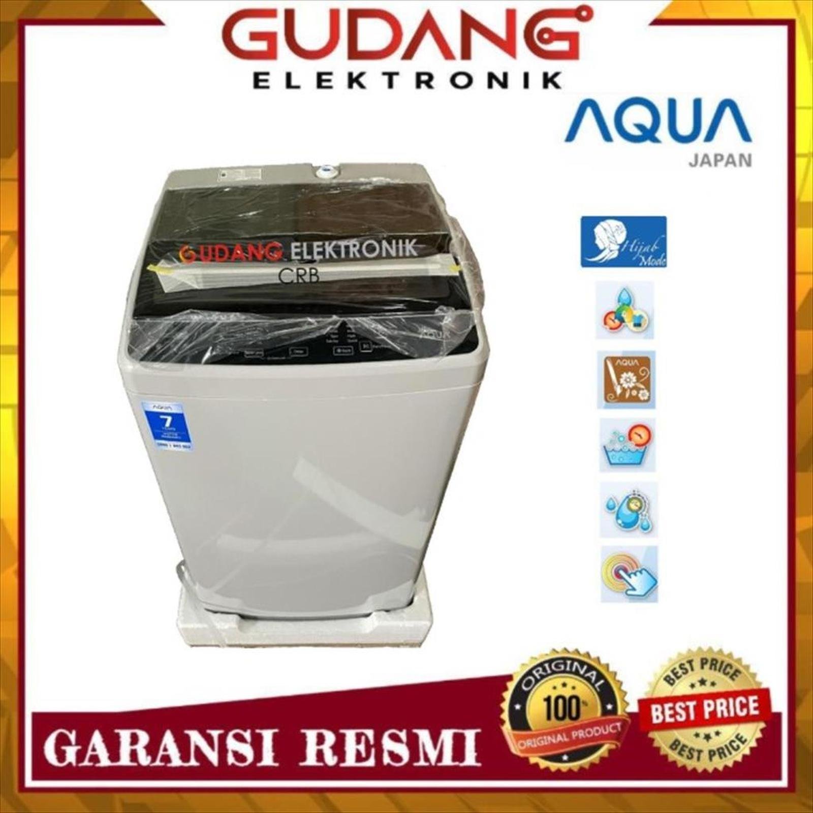 mesin cuci 1 tabung aqua qw 77dh 7kg otomatis hijab mode qw 77dh mesin cuci 1 tabung aqua qw 77dh 7kg otomatis hijab mode qw 77dh