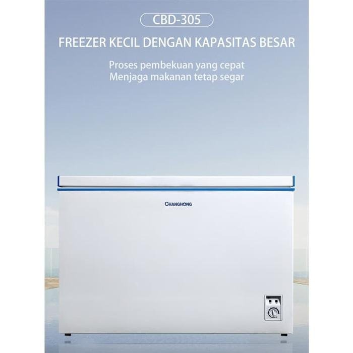 chest freezer changhong cbd 305 freezer box 300 liter chest freezer changhong cbd 305 freezer box 300 liter
