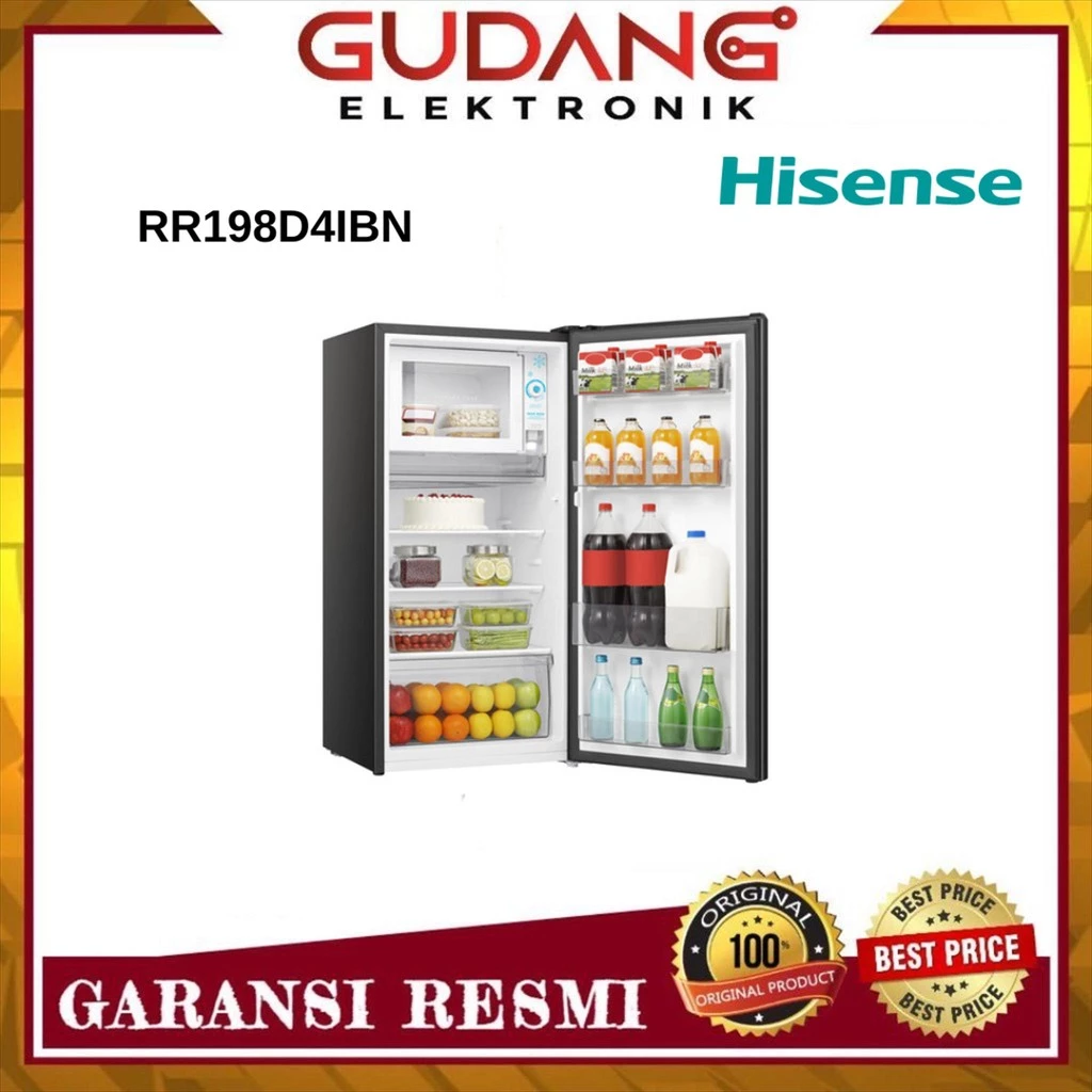 kulkas 158 l hisense rr198ibn lemari es 1 pintu hisense rr 198ibn kulkas 158 l hisense rr198ibn lemari es 1 pintu hisense rr 198ibn