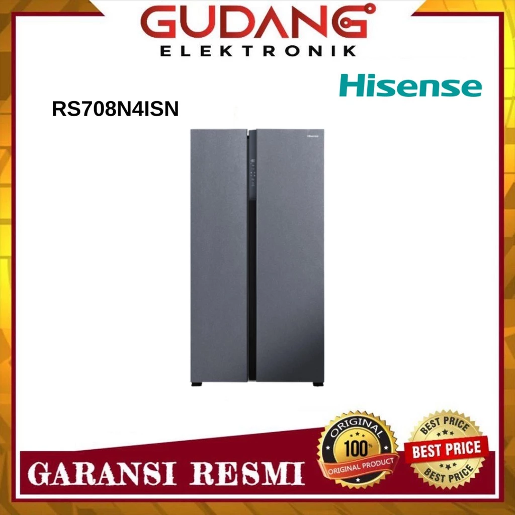 kulkas hisense rs708n4isn side by side 2 pintu 591 l rs708n4isn kulkas hisense rs708n4isn side by side 2 pintu 591 l rs708n4isn