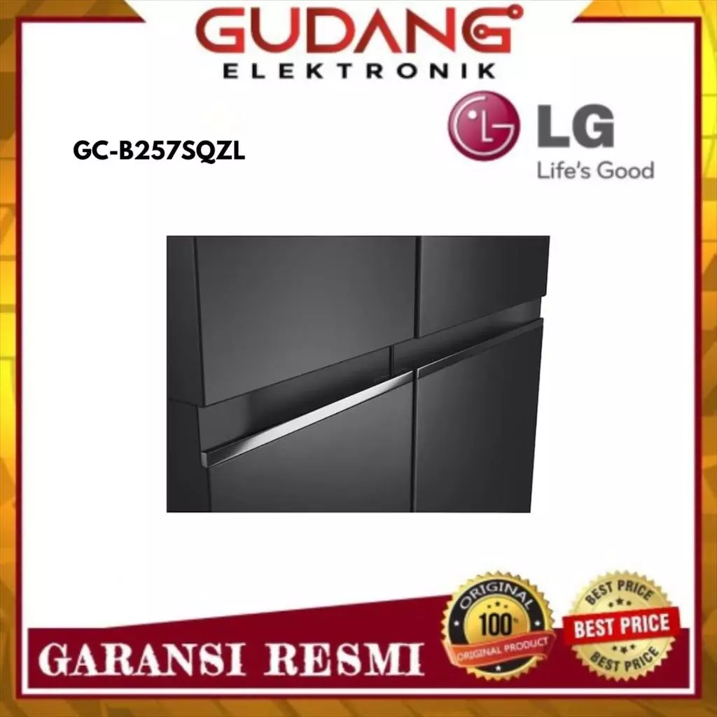 kulkas 4 pintu lg gc b257sqzl side by side 647 liter lg gc b 257 sqzl kulkas 4 pintu lg gc b257sqzl side by side 647 liter lg gc b 257 sqzl