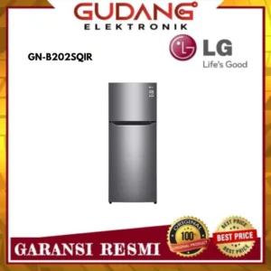 kulkas 2 pintu lg gnb 202 sqir lemari es 2 pintu lg 202 l gn b202sqir