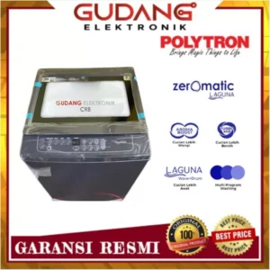 MESIN CUCI 1 TABUNG POLYTRON PAW 7029Y LAGUNA TOP LOAD POLY PAW-7029Y